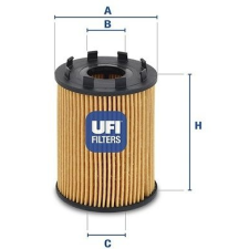 UFI Olajszűrő UFI 25.043.00 olajszűrő