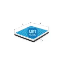 UFI szűrő, utastér levegő 34.253.00 autóalkatrész
