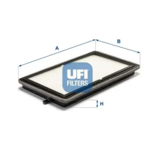 UFI szűrő, utastér levegő 53.026.00 autóalkatrész