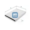 UFI szűrő, utastér levegő 53.047.00