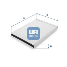 UFI szűrő, utastér levegő 53.047.00 autóalkatrész