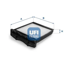 UFI szűrő, utastér levegő 53.105.00 autóalkatrész
