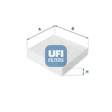 UFI szűrő, utastér levegő 53.109.00 autóalkatrész