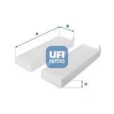 UFI szűrő, utastér levegő 53.154.00 autóalkatrész