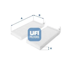 UFI szűrő, utastér levegő 53.164.00 autóalkatrész