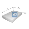 UFI szűrő, utastér levegő 53.183.00