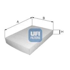 UFI szűrő, utastér levegő 53.183.00 autóalkatrész