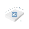 UFI szűrő, utastér levegő 53.206.00