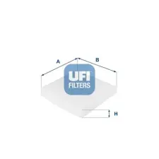 UFI szűrő, utastér levegő 53.210.00 autóalkatrész