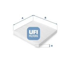 UFI szűrő, utastér levegő 53.215.00 autóalkatrész
