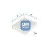 UFI szűrő, utastér levegő 53.299.00
