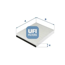 UFI szűrő, utastér levegő 53.320.00 autóalkatrész