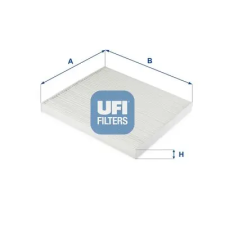 UFI szűrő, utastér levegő 53.326.00 autóalkatrész