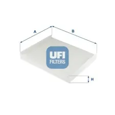 UFI szűrő, utastér levegő 53.331.00 autóalkatrész