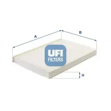 UFI szűrő, utastér levegő 53.391.00 autóalkatrész