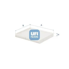 UFI szűrő, utastér levegő 53.524.00 autóalkatrész