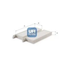 UFI szűrő, utastér levegő 53.587.00 autóalkatrész
