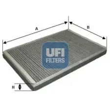 UFI szűrő, utastér levegő 54.123.00 autóalkatrész