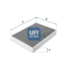 UFI szűrő, utastér levegő 54.159.00 autóalkatrész
