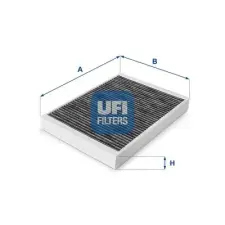 UFI szűrő, utastér levegő 54.166.00 autóalkatrész