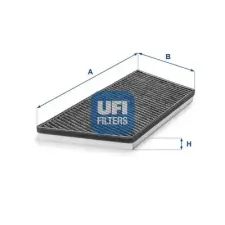 UFI szűrő, utastér levegő 54.194.00 autóalkatrész