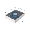 UFI szűrő, utastér levegő 54.226.00
