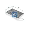 UFI szűrő, utastér levegő 54.257.00
