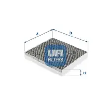 UFI szűrő, utastér levegő 54.266.00 autóalkatrész