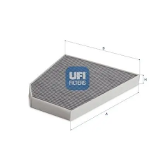 UFI szűrő, utastér levegő 54.480.00 autóalkatrész