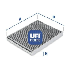 UFI Szűrő, utastér levegő UFI 54.109.00 levegőszűrő
