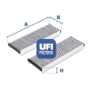 UFI Szűrő, utastér levegő UFI 54.153.00