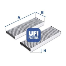 UFI Szűrő, utastér levegő UFI 54.153.00 levegőszűrő