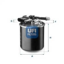 UFI Üzemanyagszűrő 24.151.00 autóalkatrész