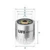 UFI Üzemanyagszűrő 24.321.00