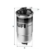 UFI Üzemanyagszűrő 24.428.00