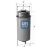 UFI Üzemanyagszűrő 24.458.00
