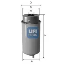 UFI Üzemanyagszűrő 24.458.00 autóalkatrész