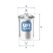 UFI Üzemanyagszűrő 31.506.00 autóalkatrész