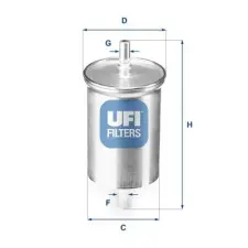 UFI Üzemanyagszűrő 31.923.00 autóalkatrész