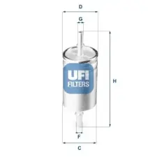 UFI Üzemanyagszűrő 31.941.00 autóalkatrész
