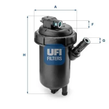 UFI Üzemanyagszűrő 55.120.00 autóalkatrész