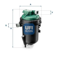 UFI Üzemanyagszűrő 55.145.00 autóalkatrész