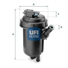 UFI Üzemanyagszűrő 55.152.00 autóalkatrész
