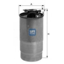 UFI Üzemanyagszűrő UFI 24.427.00 üzemanyagszűrő