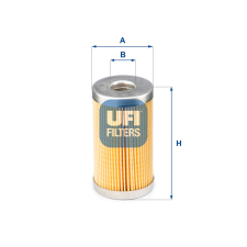 UFI Üzemanyagszűrő UFI 26.681.00 üzemanyagszűrő