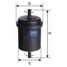 UFI Üzemanyagszűrő UFI 31.512.00 üzemanyagszűrő