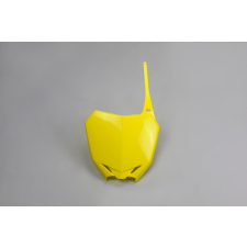 UFO első rajtszámtábla sárga Suzuki RM-Z250/450 UFO egyéb motorkerékpár alkatrész