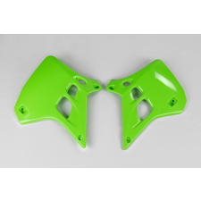 UFO Hűtővédő burkolatok zöld Kawasaki KX125 UFO egyéb motorkerékpár alkatrész