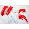 UFO műanyag szett, gyári szín, piros/fehér Honda CR125R/250R UFO