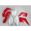 UFO Műanyag szett OEM szín piros/fehér Honda CR125R/250R UFO